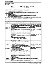 Giáo án Tiếng Anh Lớp 10 - Unit 4 Special education - Nguyễn Văn Tạo